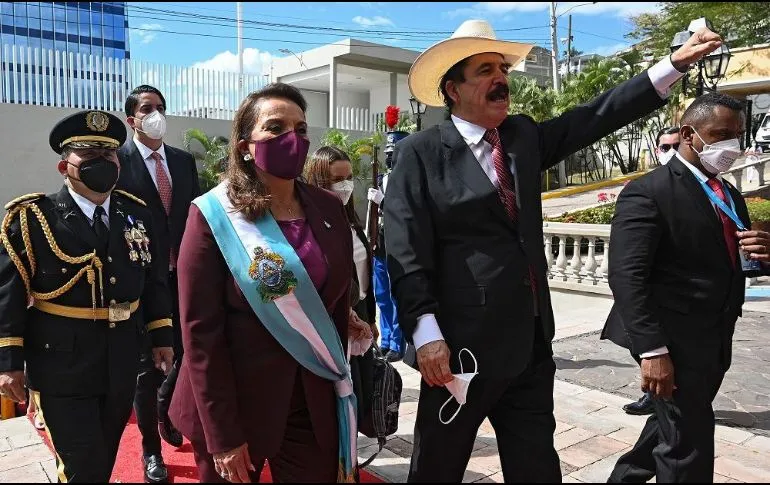 Honduras: Xiomara Castro jura como la primera mujer en la presidencia del país.