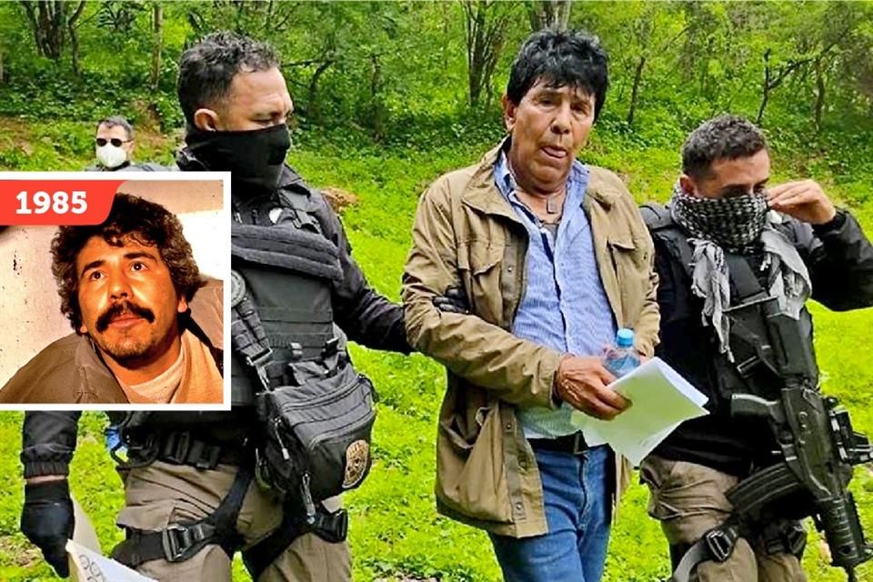 Caro Quintero: Entre matorrales, así fue detenido el mexicano más buscado por la DEA.