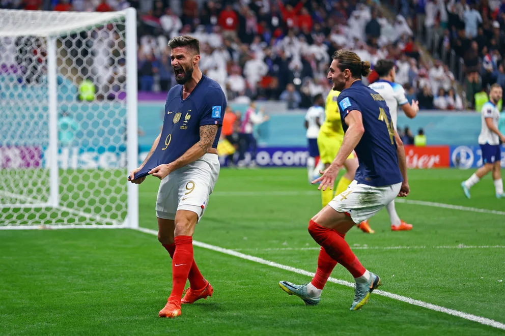Francia derrota a Inglaterra y lo deja fuera del Mundial.
