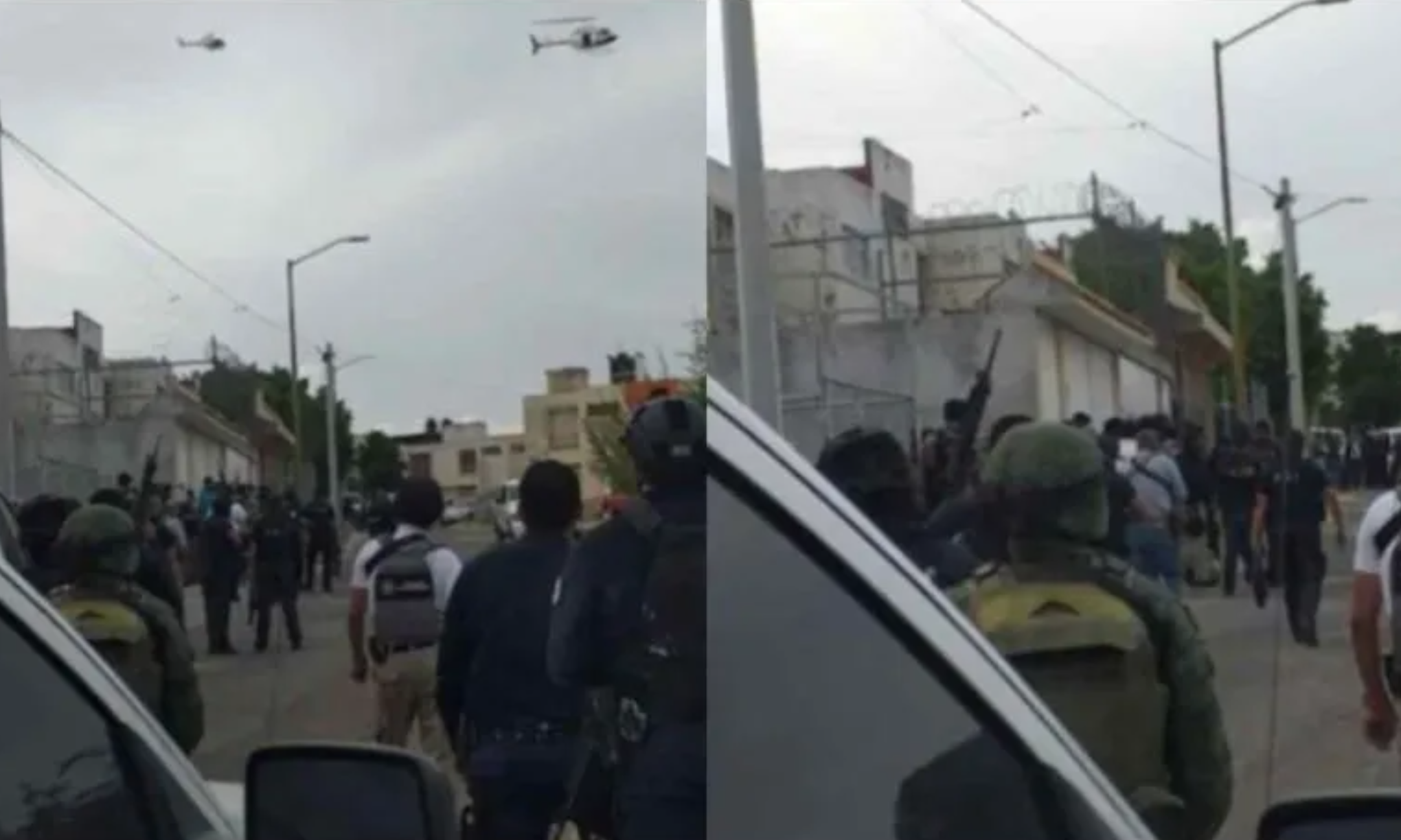 Balaceras en Morelia dejan 2 policías muertos y 2 detenidos.