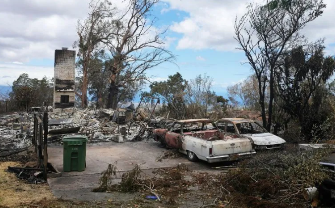 Hawai trabaja para identificar a los 99 muertos de los incendios mientras busca entre las ruinas.