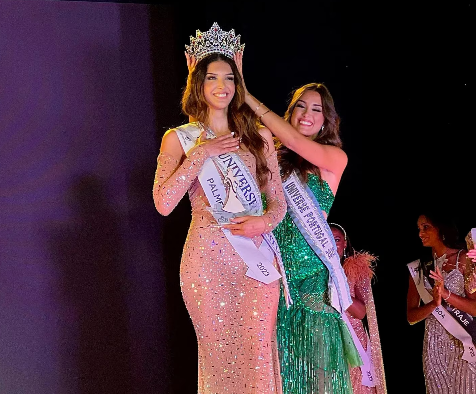 Una mujer trans ganó por primera vez el concurso Miss Portugal.