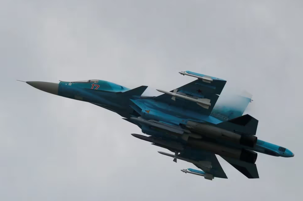 La Fuerza Aérea ucraniana confirmó que derribó tres cazabombarderos rusos Su-34