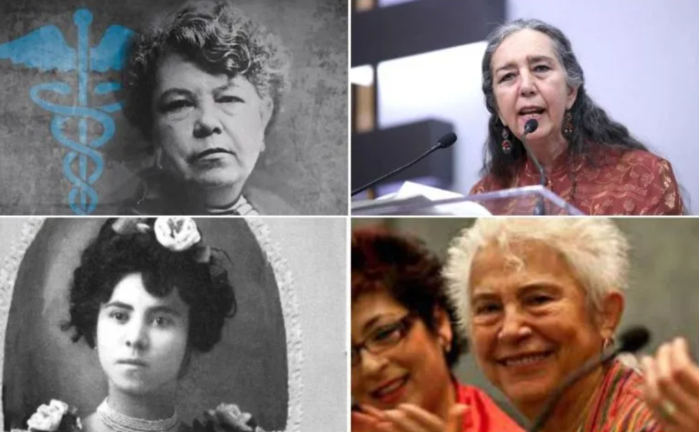 Cuatro mujeres que han sido clave del movimiento feminista en México.