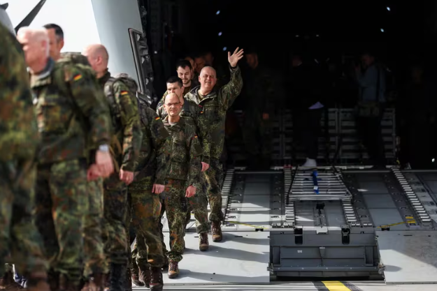 Alemania comenzó a desplegar una brigada permanente en Lituania: “Asumimos la responsabilidad y el liderazgo en la OTAN”