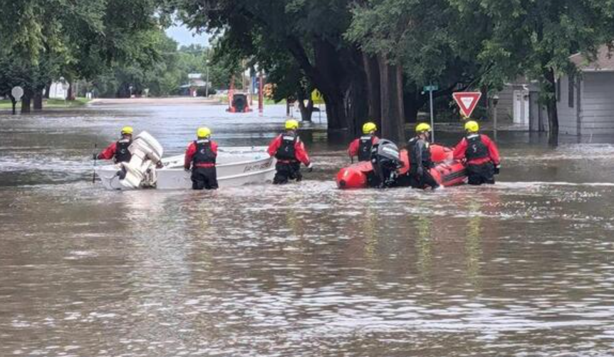 Cómo ayudar a las víctimas de las inundaciones en Siouxland.