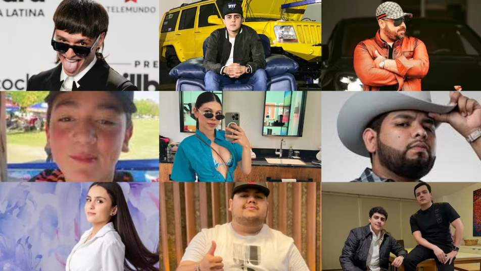 Quiénes son los 25 artistas e influencers ligados a “Los Chapitos” según los volantes arrojados en Culiacán