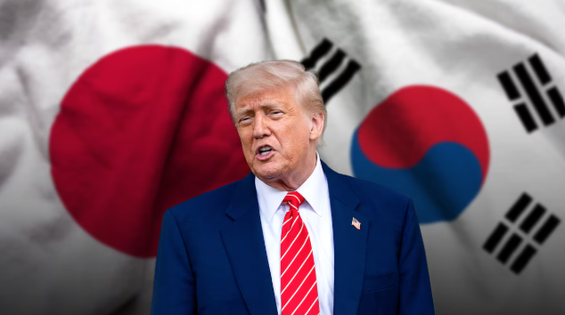 Trump se ‘pone filoso’ con Japón y Corea del Sur: Decreta aranceles de 25%