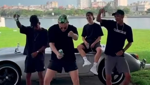 En medio de la crisis en Cuba, el nieto influencer de Fidel Castro indigna a la población con su contenido en redes