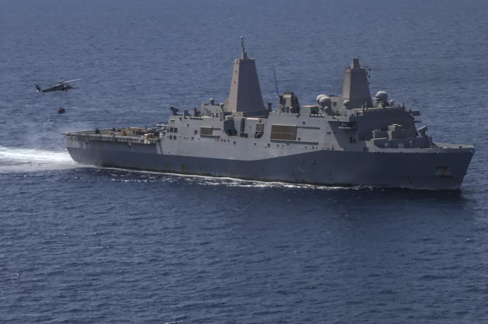 Estados Unidos desplegó un escuadrón anfibio frente a Venezuela para enfrentar las amenazas de los cárteles de droga