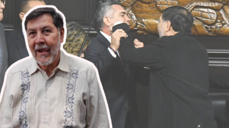 Noroña responde a críticas por su pelea con Alito Moreno: “Es como cuando dicen que a una mujer la violan por cómo iba vestida”