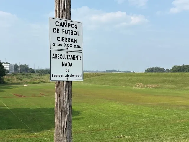 Vandalizan campo de fútbol de Sioux City