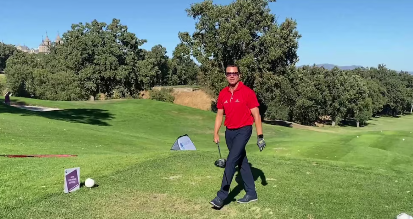 Enrique Peña Nieto reaparece en España: juega golf en San Lorenzo