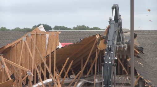Comienza la demolición del Golden Corral de Sioux City
