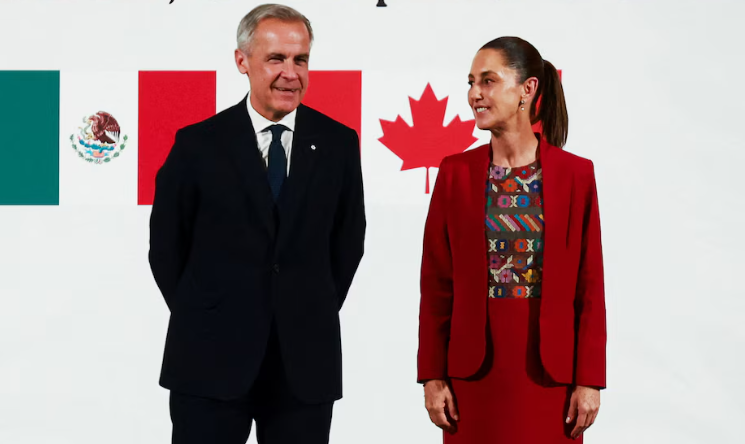 Mark Carney destaca integración entre Canadá y México: “Nuestras relaciones se traducen en más negocios”