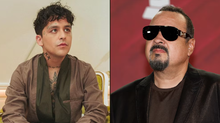 Pepe Aguilar estaría produciendo el nuevo disco de Christian Nodal, revela compositor