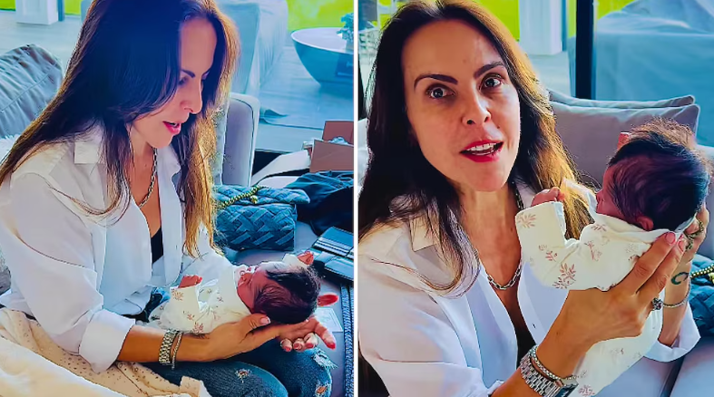 Kate del Castillo adopta un bebé reborn y desata controversia en redes: “Eres la hija perfecta”