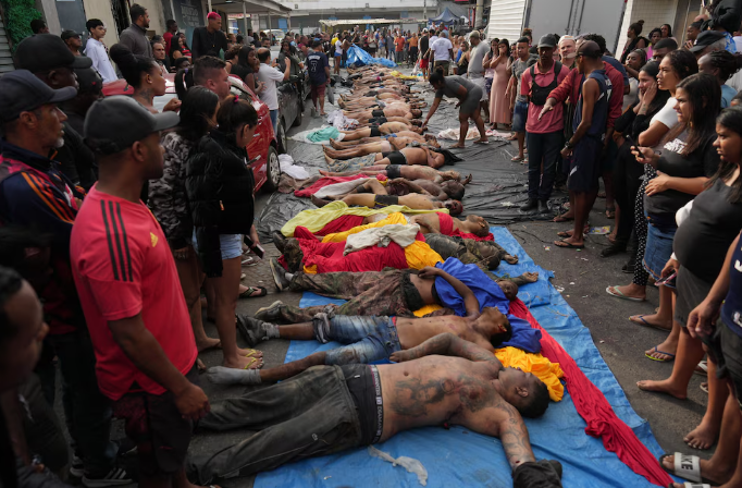 Operaciones policiales contra delincuentes y masacres de bandas criminales en Río de Janeiro: 132 muertos