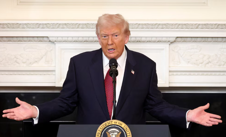 Trump presiona a los senadores republicanos para que pongan fin al cierre del gobierno