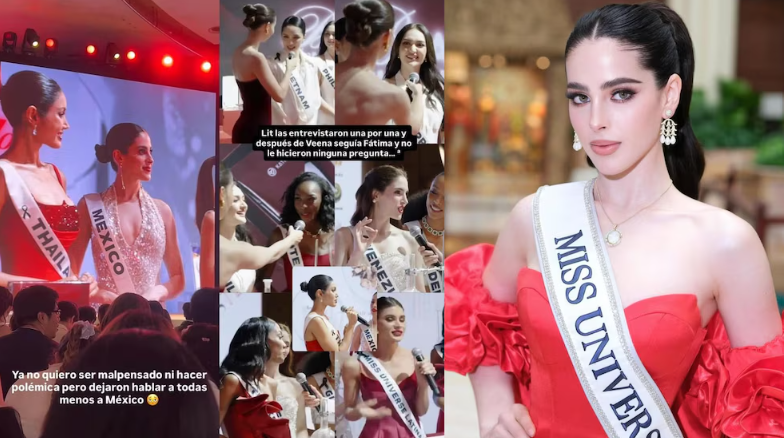 Marca de belleza tailandesa ignora a Fátima Bosch durante entrevista