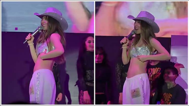 Belinda descuido Venga la Alegría: así fue el bochornoso accidente que sufrió en pleno show en vivo