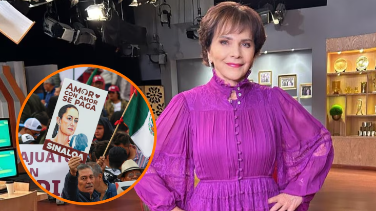 Pati Chapoy se vuelve tendencia por feroz crítica a concentración de la 4T en el zócalo de la CDMX