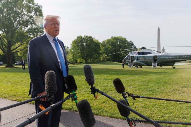 Donald Trump dijo que no descarta una guerra con la dictadura de Nicolás Maduro