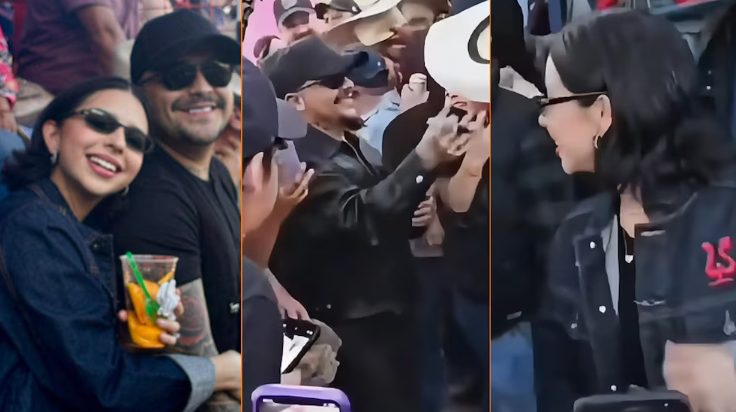 Fans se abalanzan sobre Nodal e ignoran a Ángela Aguilar en Zacatecas, tierra de su Dinastía