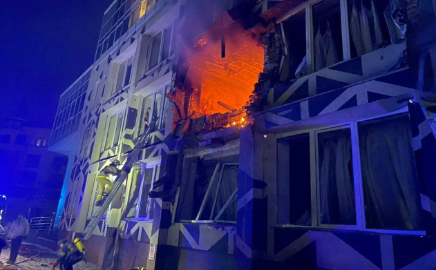 Rusia lanzó un ataque masivo contra la región de Kiev: al menos dos muertos y tres heridos