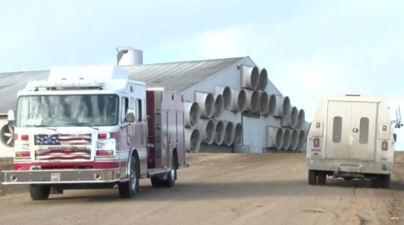 Equipo de materiales peligrosos de Sioux City enviado a una explosión cerca de Rock Valley