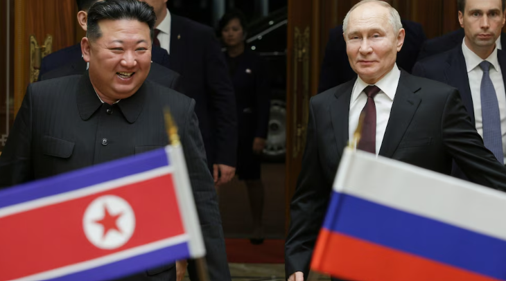 El régimen de Corea del Norte prometió apoyar “incondicionalmente” todas las políticas y decisiones de Vladimir Putin
