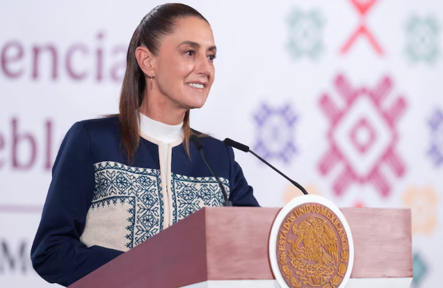 Sheinbaum explica la logística de arribo del avión militar Hércules C-130 en Toluca