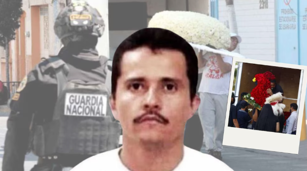 Coronas en forma de gallo y resguardo militar: qué se sabe del funeral de “El Mencho”, exlíder del CJNG