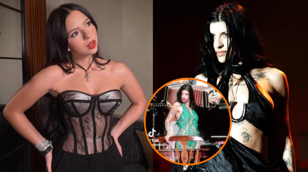 Cazzu es blanco de ataques tras supuesta burla contra Ángela Aguilar durante show en Argentina