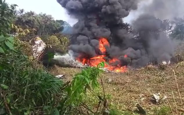 Un avión Hércules de la Fuerza Aérea de Colombia se accidentó en Puerto Leguízamo, Putumayo: hay decenas de heridos