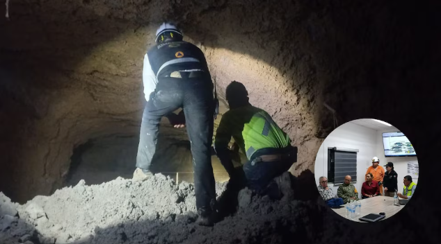 Rescatan con vida al primer trabajador en mina de Sinaloa tras 5 días de búsqueda: aún faltan tres