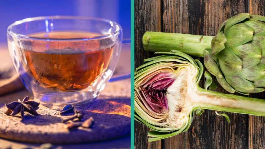 Estas son las propiedades curativas del té de alcachofa