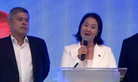 Keiko Fujimori agradece respaldo y afirma que ‘el país quiere orden’: “No guardamos rencor”