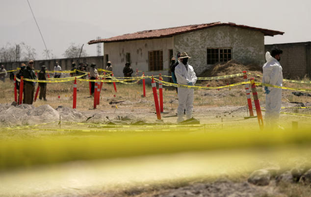 FGR continúa analizando pruebas en el Rancho Izaguirre, campo de adiestramiento del CJNG