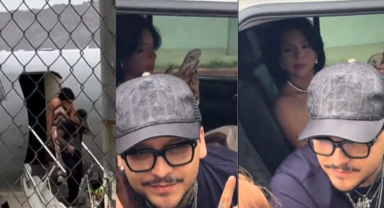 Christian Nodal y Ángela Aguilar reaparecen públicamente en Hermosillo a días de su aniversario
