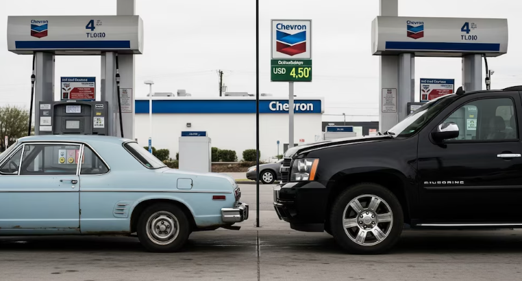 El aumento del precio de la gasolina golpea con más fuerza a los hogares de bajos ingresos en Estados Unidos