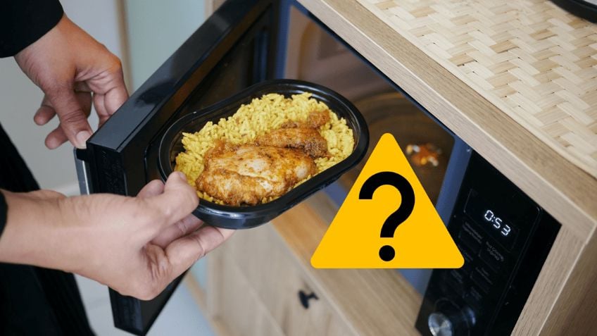 ¿Es peligroso meter tu comida a calentar al microondas? Esto es lo que pasa