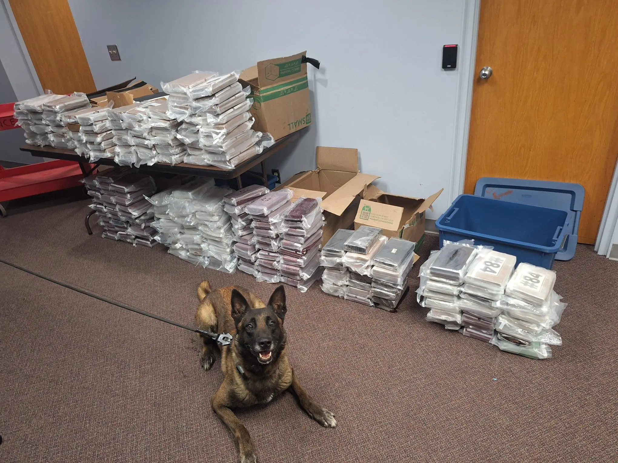Más de 500 libras de cocaína encontradas en una parada de tráfico de Nebraska
