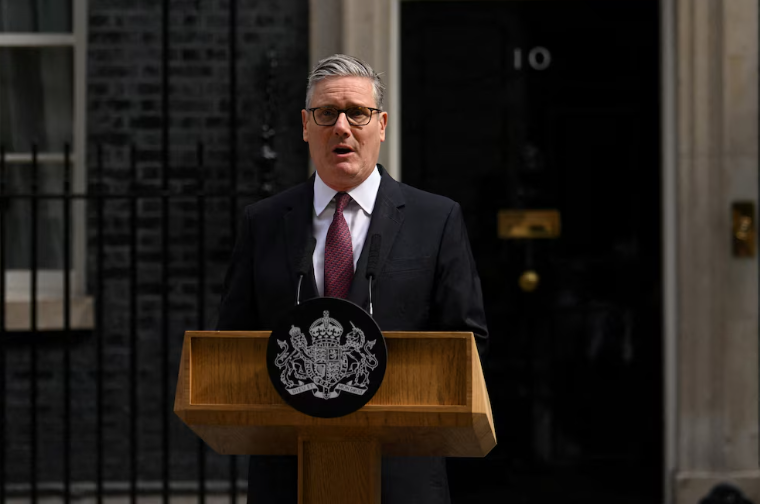 Dimite Keir Starmer, primer ministro británico Dimite Keir Starmer, primer ministro británico