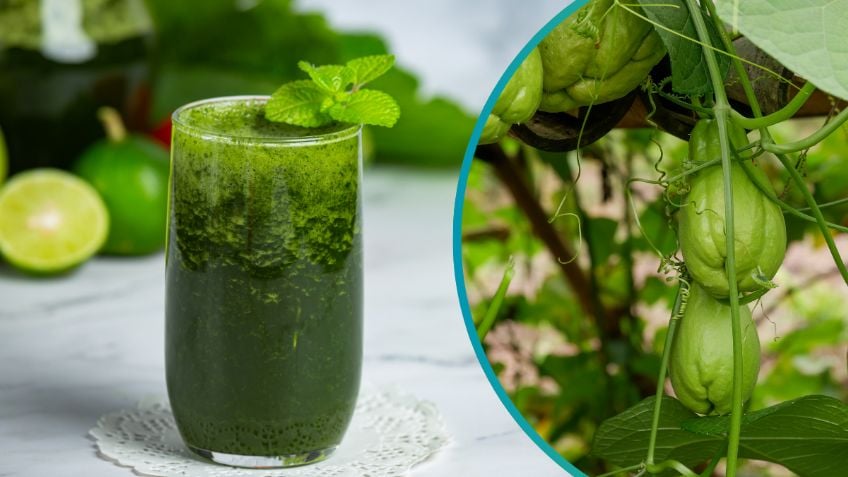 Estos son los beneficios de tomar jugo de chayote crudo