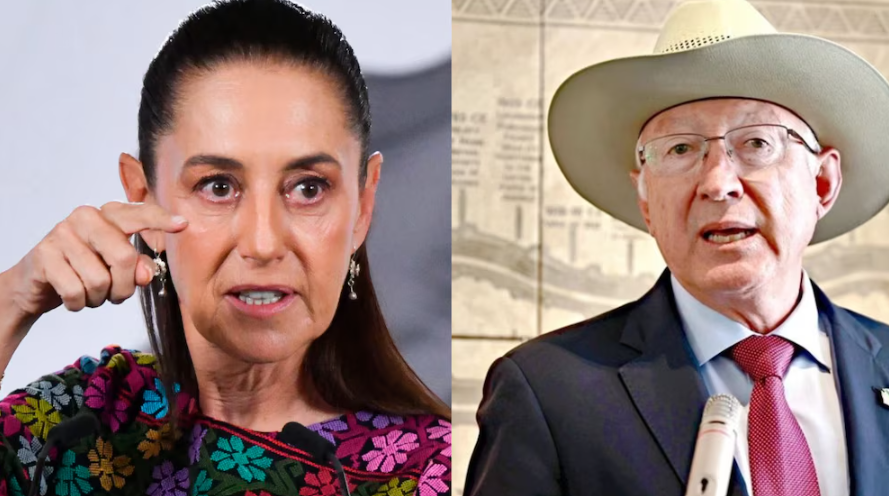 Sheinbaum responde a Ken Salazar: destaca que exembajador desvincula a Rocha Moya y a AMLO con el narco Sheinbaum responde a Ken Salazar: destaca que exembajador desvincula a Rocha Moya y a AMLO con el narco