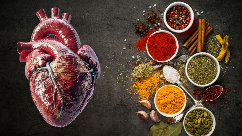 Estas 3 especias puedan ayudar a cuidar tu corazón de forma natural