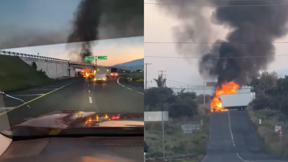 Enfrentamiento entre Defensa y civiles armados desata bloqueos en Michoacán: Sheinbaum dice que operativo fue por detención de un objetivo Enfrentamiento entre Defensa y civiles armados desata bloqueos en Michoacán: Sheinbaum dice que operativo fue por detención de un objetivo
