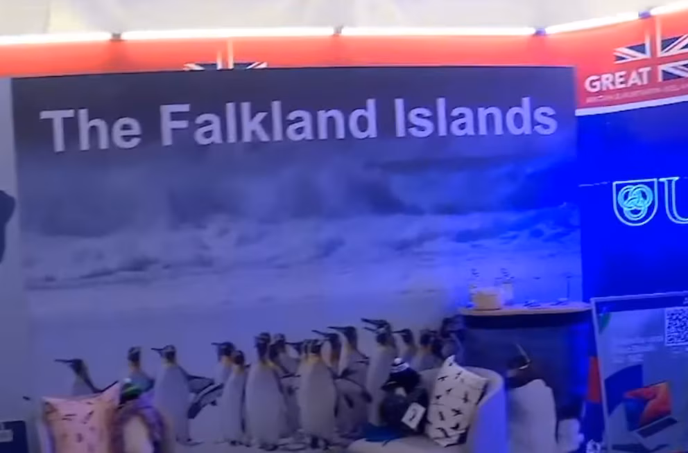 Argentina protestó ante Uruguay por el stand británico en la exposición rural que promociona las Islas Malvinas Argentina protestó ante Uruguay por el stand británico en la exposición rural que promociona las Islas Malvinas