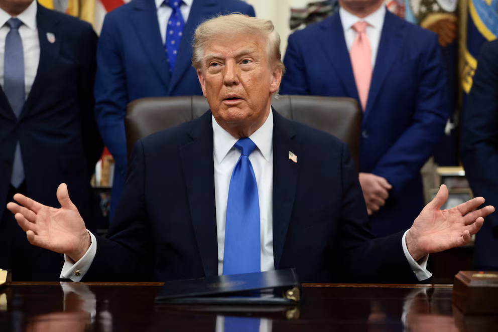 Donald Trump condicionó el futuro del comercio exterior de Estados Unidos a que la Reserva Federal baje las tasas de interés Donald Trump condicionó el futuro del comercio exterior de Estados Unidos a que la Reserva Federal baje las tasas de interés